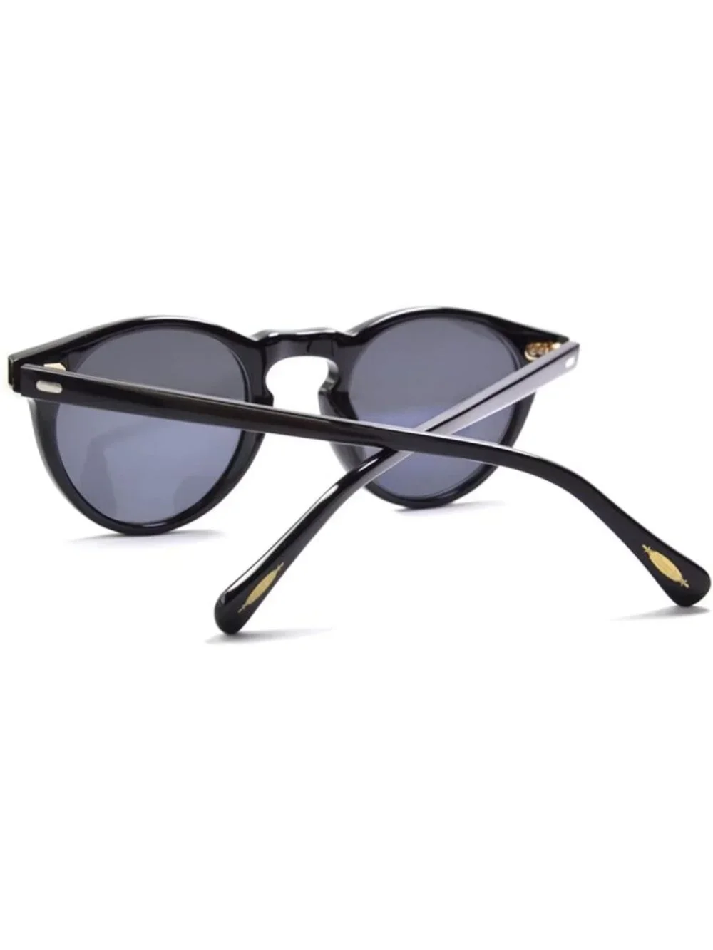 Handmade Vintage Round UV400 Sunglasses | Acetate Circle Rim Shades